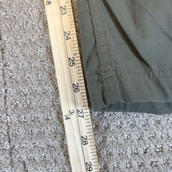 Duluth Trading Company Women's Olive Green Stretch Cargo Work Pants Size XL X 28 - Picture 4 of 6